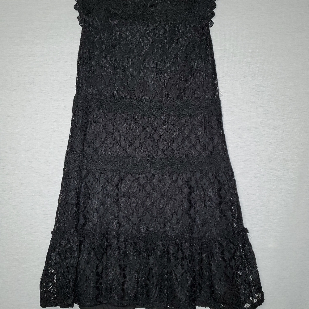 Julia Jordan Sleeveless Lace Mock Dress - Picture 5 of 5